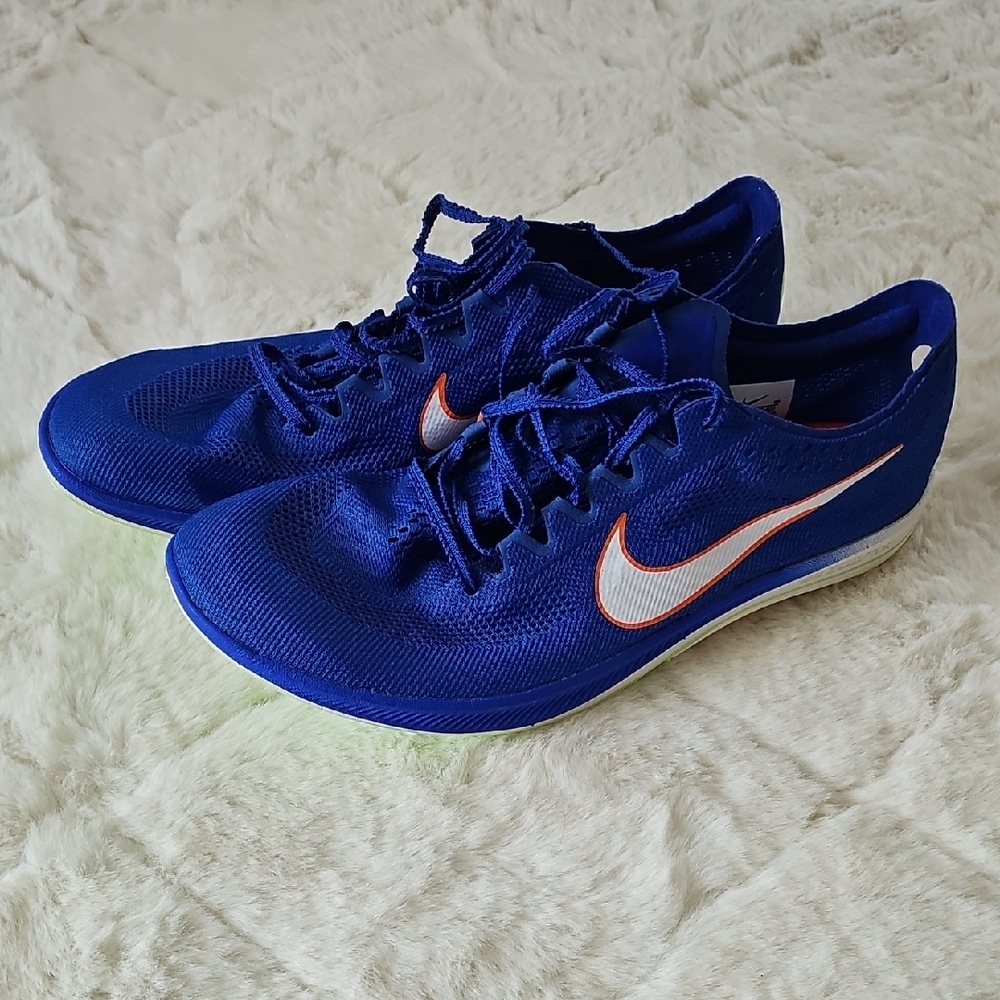 New Nike ZoomX Dragonfly Racer Blue Track Shoes, Unisex Men 10.5